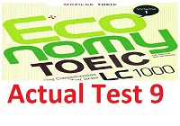 [Study Video] - Economy Toeic LC 1000 Vol1 - Actual Test 9