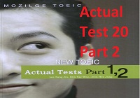 [Study Video] - Mozilge New TOEIC Actual Test Part 1-2 - Actual Test 20 - Part 2
