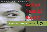 [Study Video] - Mozilge New TOEIC Actual Test Part 1-2 - Actual Test 23 - Part 2