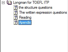 Longman for TOEFL ITP