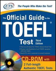 Official Guide To The TOEFL Test 3 Edition