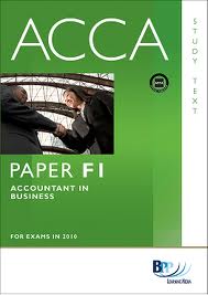 ACCA F1 Textbook-Accountant In Business