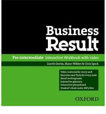 Business Result Pre-Intermediate Interactive Workbook with Video - Worksheets