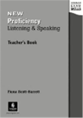 Longman Exam Skills for First Certificate New Proficiency Listening and Speaking Teacher Book