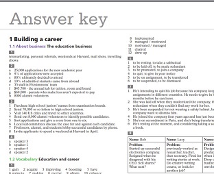 The Business Upper-Intermediate Answer Key The Business Upper-Intermediate Answer Key