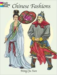 Chinese Fashions Coloring Book Chinese Fashions Coloring Book