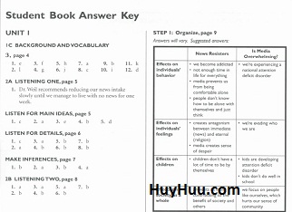 NorthStar Advanced Listening and Speaking 2nd Edition Students Book Answer Key NorthStar Advanced Listening and Speaking 2nd Edition Students Book Answer Key