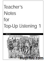 Top-Up Listening 1 Teachers Notes Top-Up Listening 1 Teachers Notes
