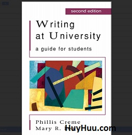 Writing at University A Guide for Students 2nd Edition - Fhyllis Creme and Mary R Lea Writing at University A Guide for Students 2nd Edition - Fhyllis Creme and Mary R Lea