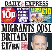 Newspapers Daily Express - 17 May 2016 Newspapers Daily Express - 17 May 2016