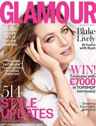 Magazines Glamour August 2015 UK