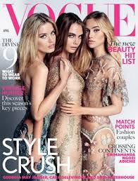 Magazines Vogue April 2015 UK Magazines Vogue April 2015 UK