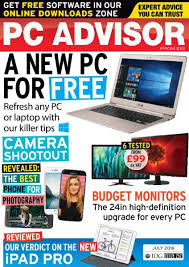 Magazines PC Advisor July 2016