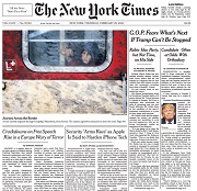 Newspapers The New York Times February 25 2016