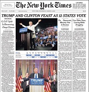 Newspapers The New York Times March 02 2016