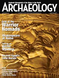 Magazines Archaeology August 2016