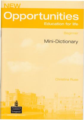 New Opportunities Beginner Mini-Dictionary