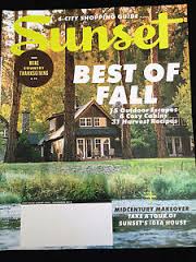 Magazines Sunset November 2015