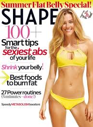 Magazines Shape Summer Flat Belly Special 2016 USA