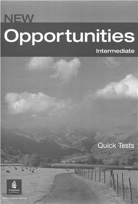 New Opportunities Intermediate Quick Tests New Opportunities Intermediate Quick Tests