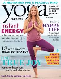 Magazines Yoga Journal June 2016
