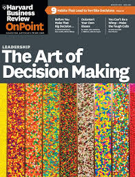 Magazines Harvard Business Review OnPoint Winter 2015