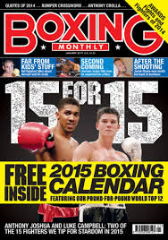 Magazines Boxing Monthly January 2015 UK