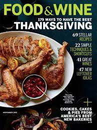 Magazines Food and Wine November 2015 Magazines Food and Wine November 2015
