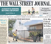 Newspapers The Wall Street Journal August 02 2016 Newspapers The Wall Street Journal August 02 2016
