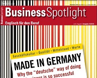 Business Spotlight No3 - Juli August 2016