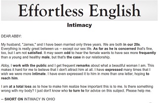 Original Effortless English Level 1 - Part 6 - Intimacy