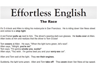 Original Effortless English Level 1 - Part 8 - The Race