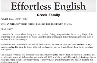 Original Effortless English Level 2 - Part 3 - Greek Family