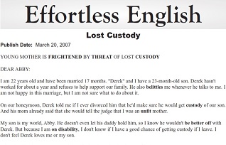 Original Effortless English Level 2 - Part 5 - Lost Custody