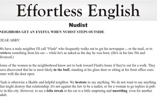 Original Effortless English Level 2 - Part 7 - Nudist