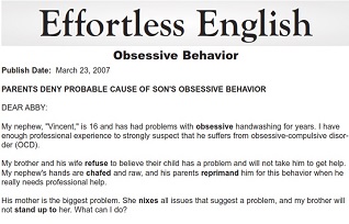 Original Effortless English Level 2 - Part 8 - Obsessive Behavior