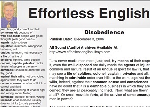 Original Effortless English Level 3 - Part 2 - Disobedience