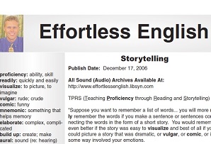 Original Effortless English Level 3 - Part 14 - Storytelling