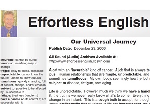 Original Effortless English Level 3 - Part 17 - Universal Journey