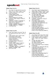 Speakout Elementary Tests Speakout Elementary Tests