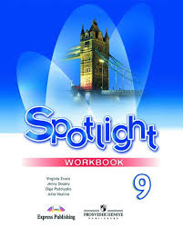 Spotlight 9 Workbook Spotlight 9 Workbook