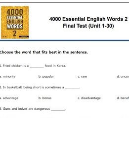 4000 Essential English Words 2 Second Edition Tests 4000 Essential English Words 2 Second Edition Tests