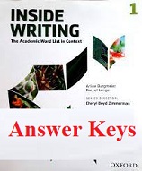Inside Writing 1 Student Book Answer Keys Inside Writing 1 Student Book Answer Keys