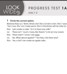 Look Wide 1 Tests With Audio Look Wide 1 Tests With Audio