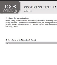 Look Wide 2 Tests With Audio Look Wide 2 Tests With Audio