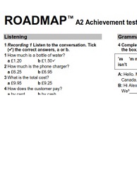 Roadmap A2 Tests Roadmap A2 Tests