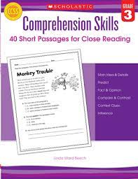 Comprehension Skills 40 Short Passages for Close Reading Grade 3 Comprehension Skills 40 Short Passages for Close Reading Grade 3