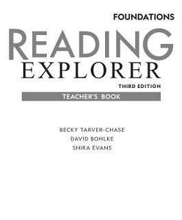 Reading Explorer Foundations Third Edition Teacher Book Reading Explorer Foundations Third Edition Teacher Book
