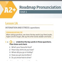 Roadmap A2 Plus Pronunciation Resources