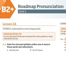 Roadmap B2 Plus Pronunciation Resources Roadmap B2 Plus Pronunciation Resources